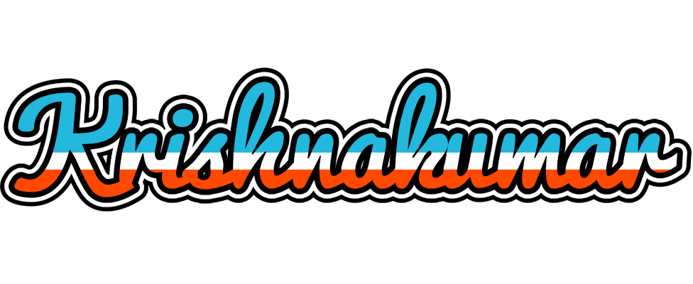 Krishnakumar america logo