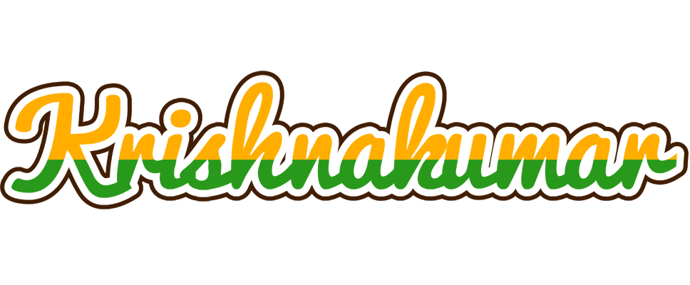 Krishnakumar banana logo