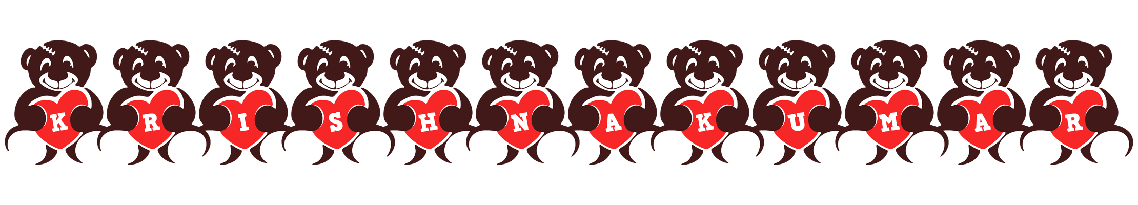 Krishnakumar bear logo