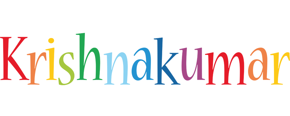 Krishnakumar birthday logo