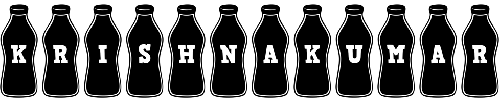 Krishnakumar bottle logo