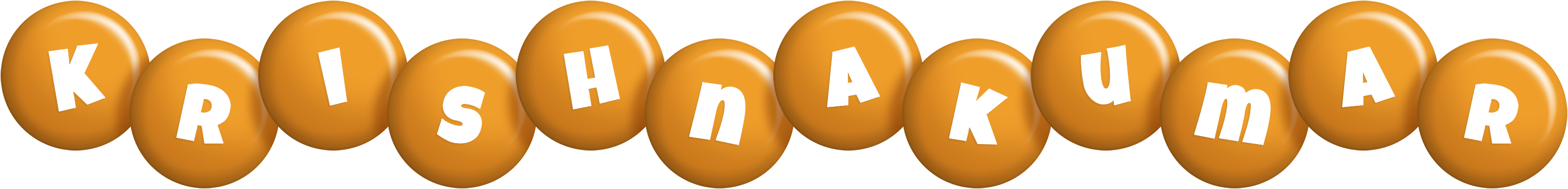 Krishnakumar candy-orange logo