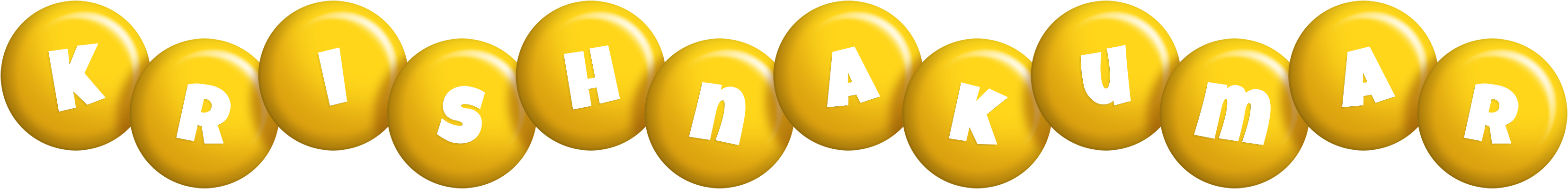 Krishnakumar candy-yellow logo