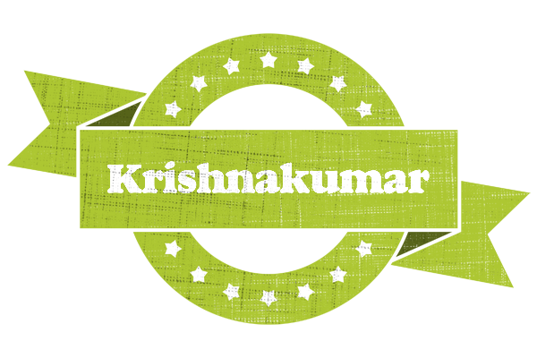Krishnakumar change logo