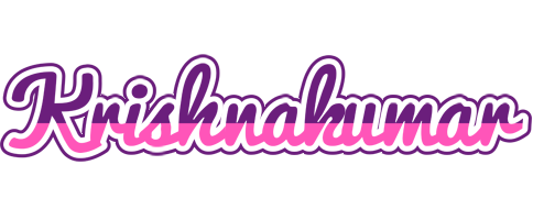 Krishnakumar cheerful logo