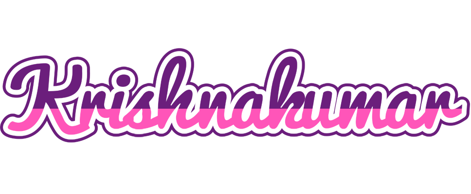 Krishnakumar cheerful logo