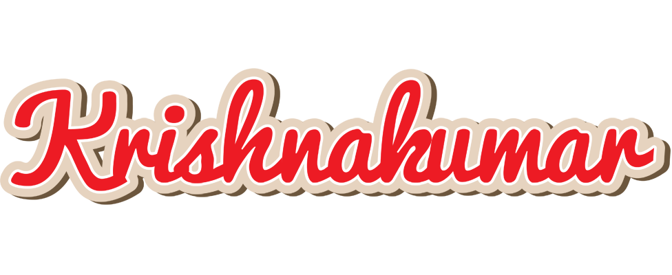 Krishnakumar chocolate logo
