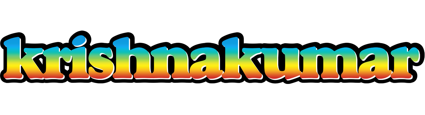 Krishnakumar color logo