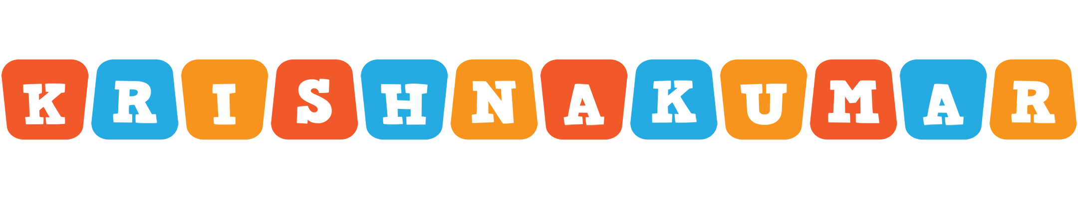 Krishnakumar comics logo