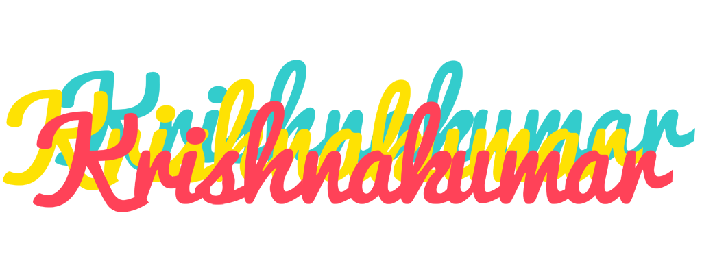 Krishnakumar disco logo