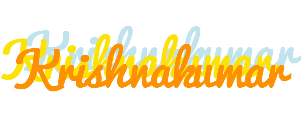 Krishnakumar energy logo