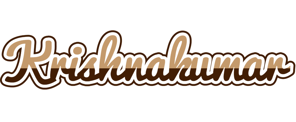 Krishnakumar exclusive logo