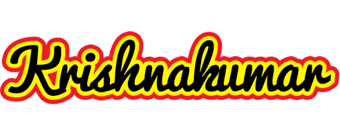 Krishnakumar flaming logo