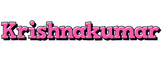 Krishnakumar girlish logo