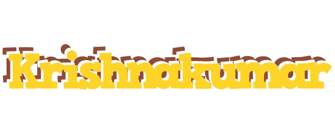 Krishnakumar hotcup logo
