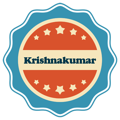 Krishnakumar labels logo
