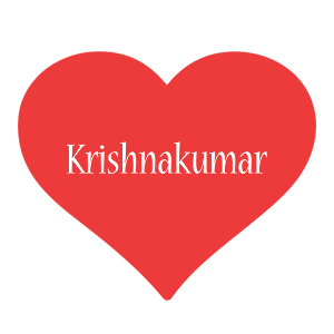 Krishnakumar love logo