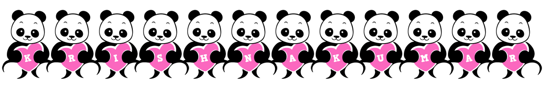 Krishnakumar love-panda logo