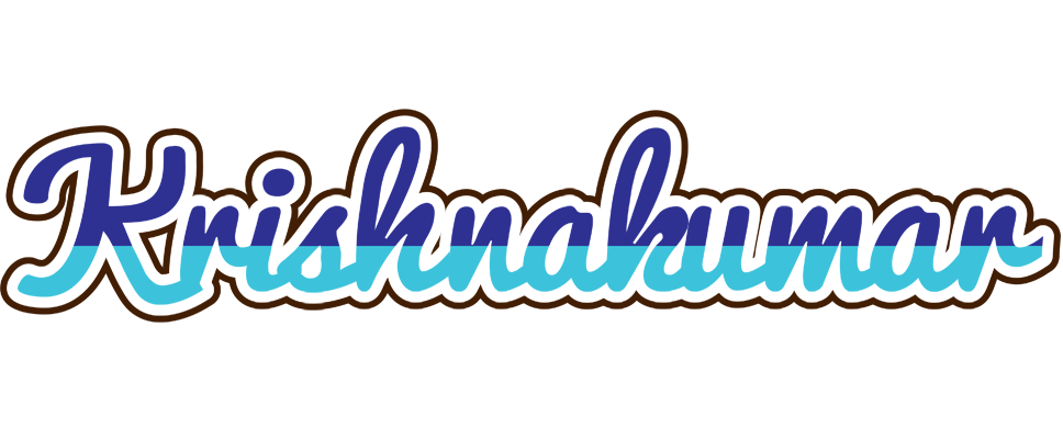 Krishnakumar raining logo