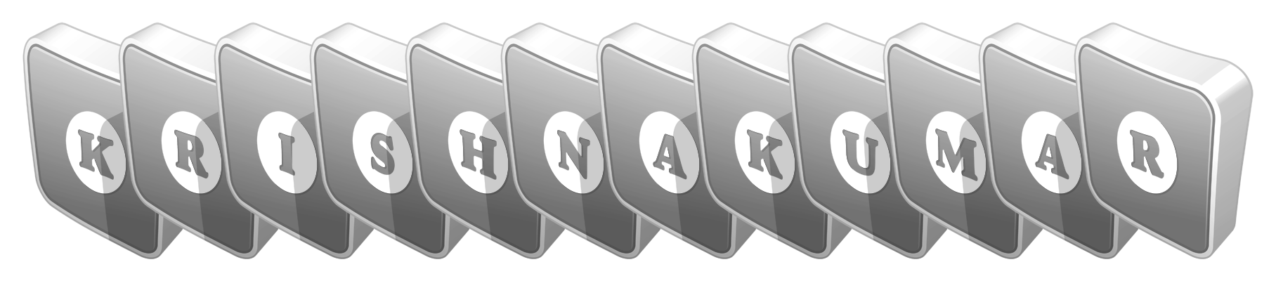 Krishnakumar silver logo