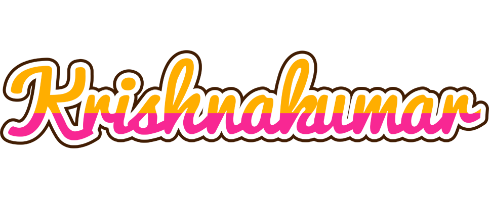 Krishnakumar smoothie logo