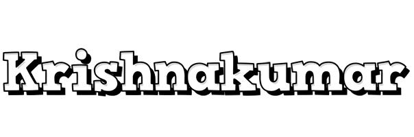 Krishnakumar snowing logo