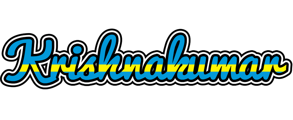 Krishnakumar sweden logo