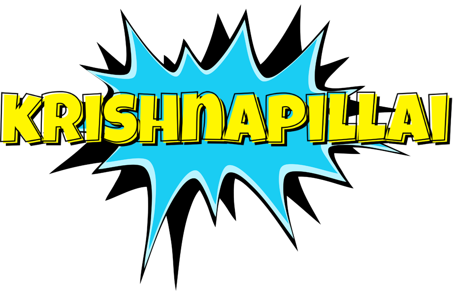 Krishnapillai amazing logo