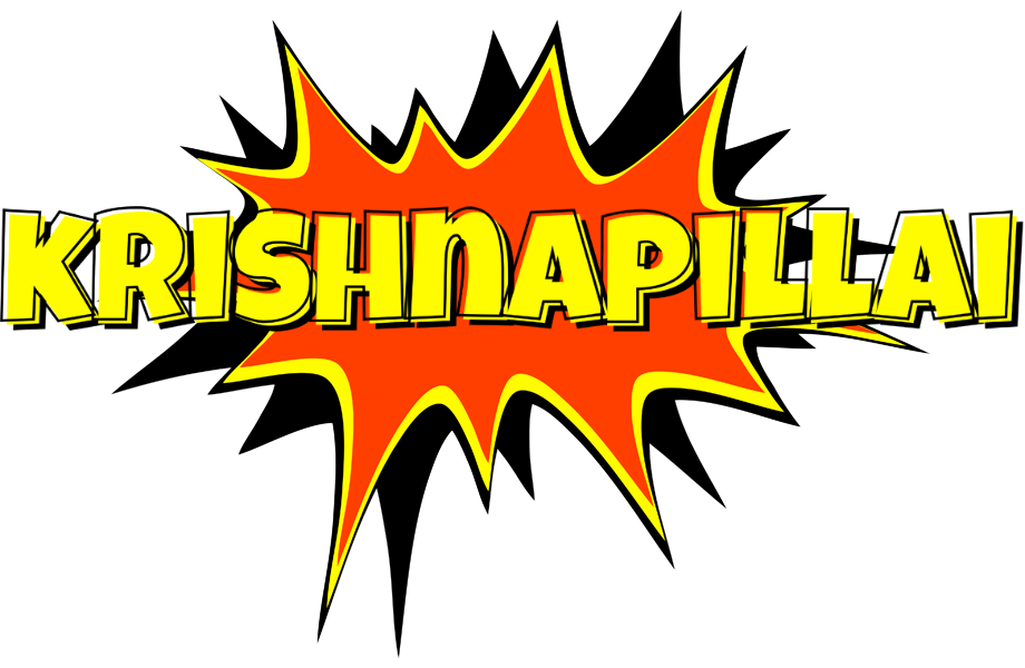 Krishnapillai bazinga logo