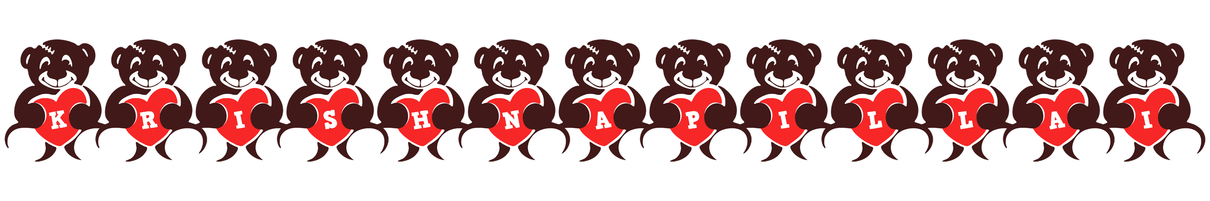Krishnapillai bear logo