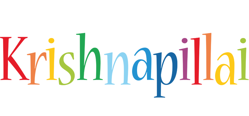 Krishnapillai birthday logo