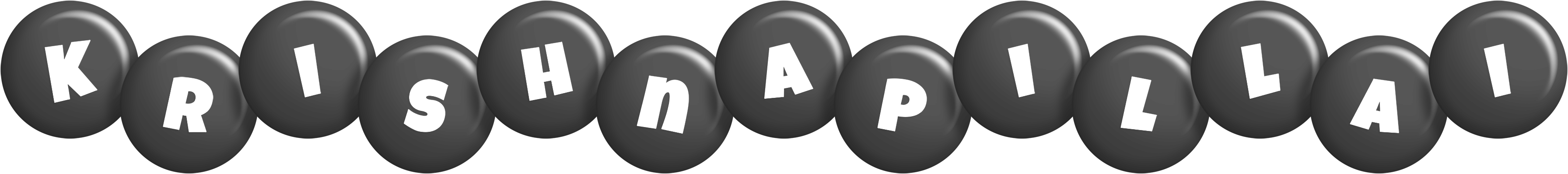 Krishnapillai candy-black logo