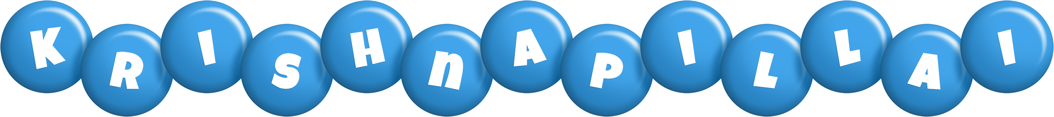 Krishnapillai candy-blue logo