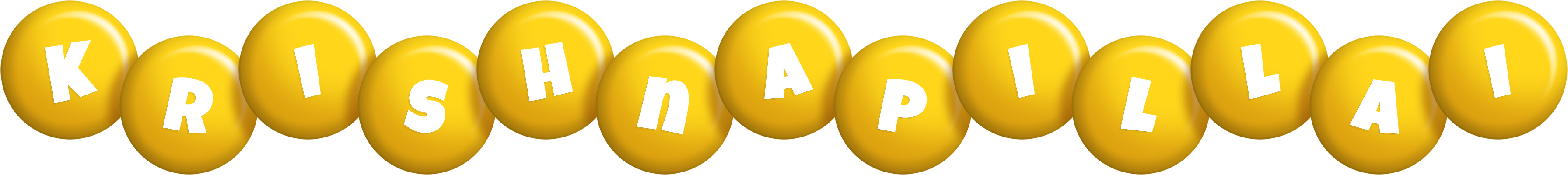 Krishnapillai candy-yellow logo