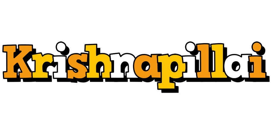 Krishnapillai cartoon logo