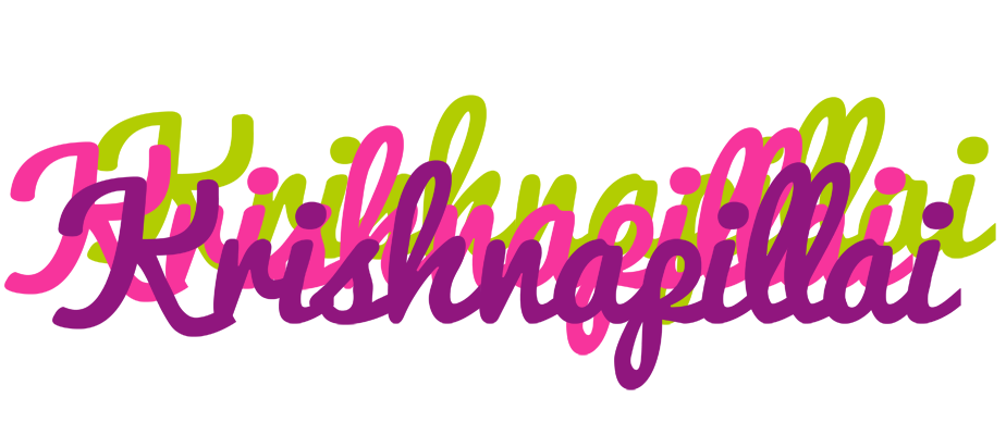 Krishnapillai flowers logo