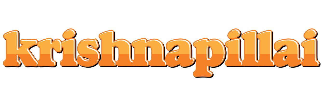 Krishnapillai orange logo