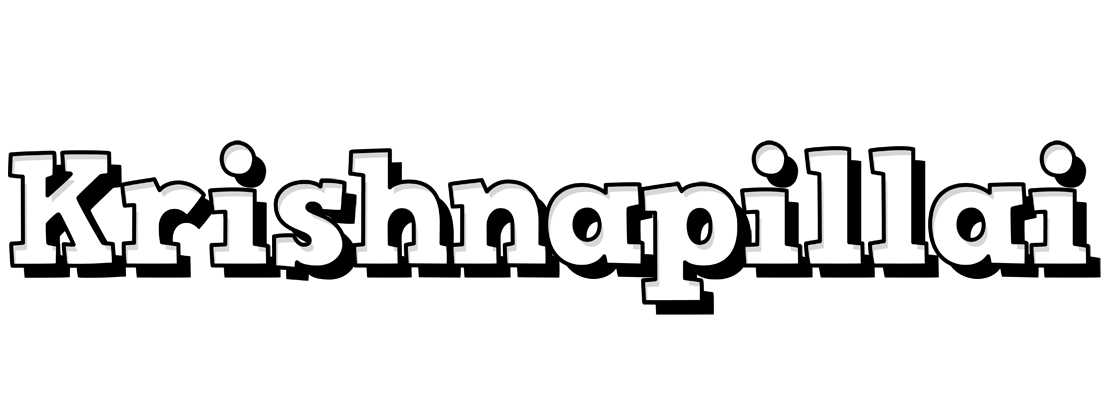 Krishnapillai snowing logo