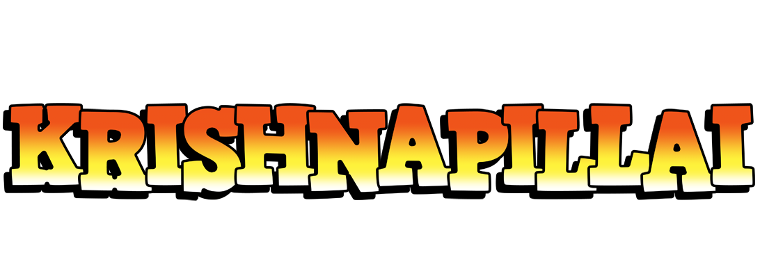Krishnapillai sunset logo