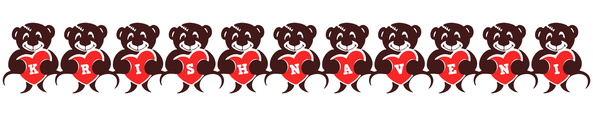 Krishnaveni bear logo