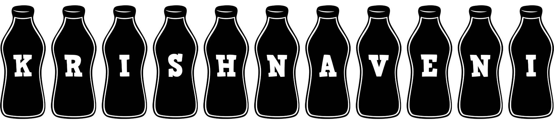 Krishnaveni bottle logo