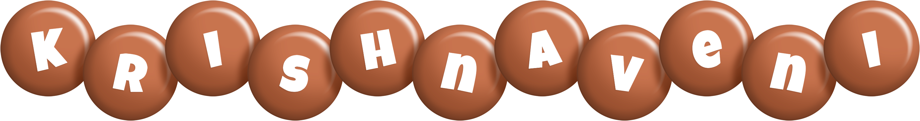 Krishnaveni candy-brown logo