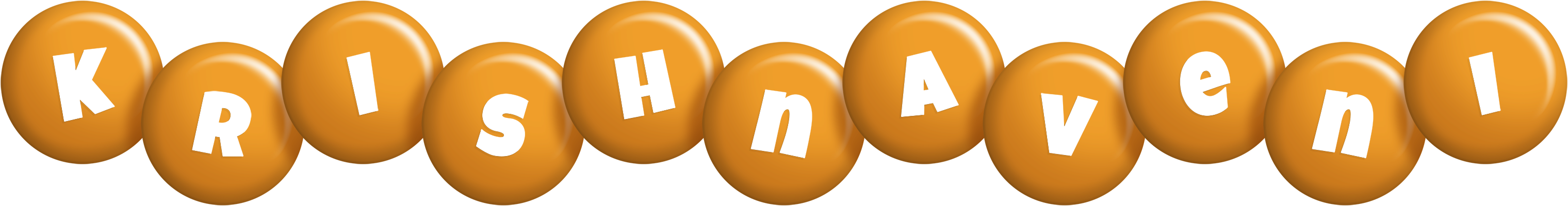 Krishnaveni candy-orange logo