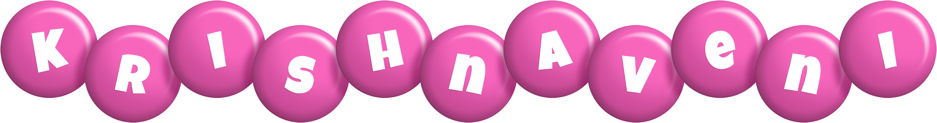 Krishnaveni candy-pink logo