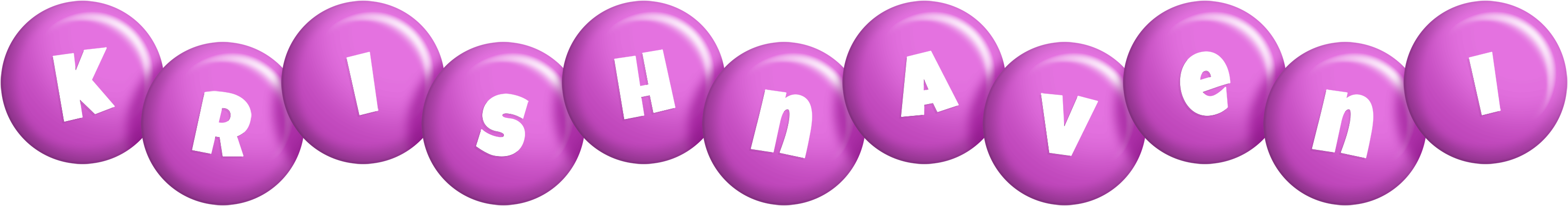 Krishnaveni candy-purple logo