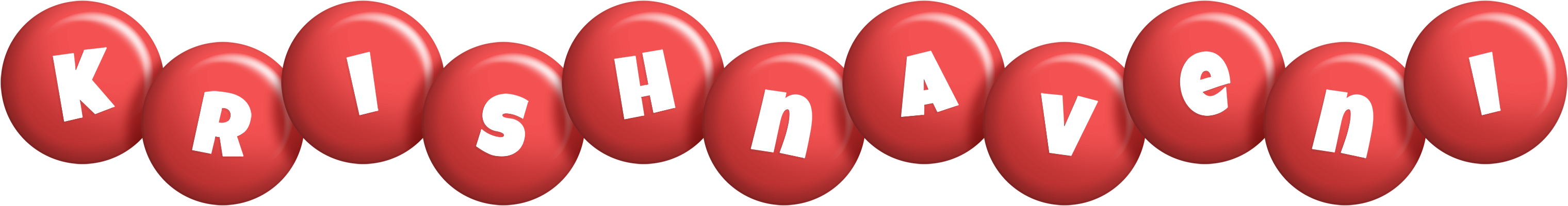 Krishnaveni candy-red logo