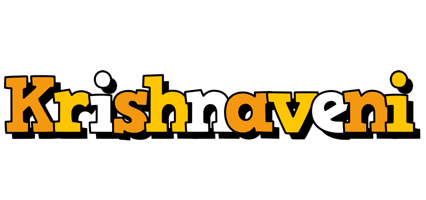 Krishnaveni cartoon logo