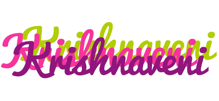 Krishnaveni flowers logo