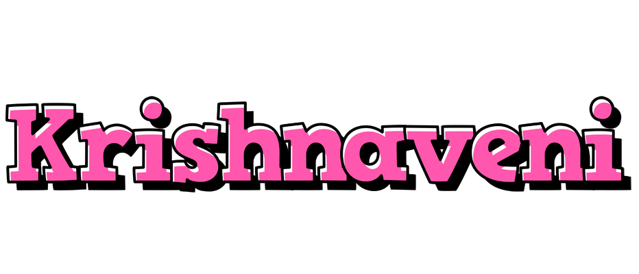 Krishnaveni girlish logo