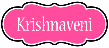 Krishnaveni invitation logo